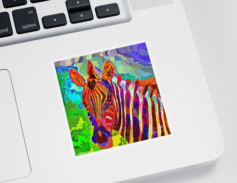 Artistic Zibras V1 Sticker by Marty's Royal Art - Pixels